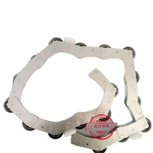 Pasamanos de Cadena Rotatoria de Chapa de Acero Inoxidable con Grupo de Poleas de 17-19 Secciones para Ascensor Médico - Product Image 4