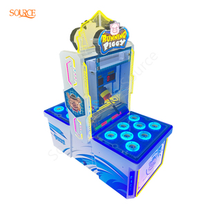 Tiếng Anh Ngôn Ngữ 220V Thiết Kế Độc Đáo Coin-Hoạt Động Arcade Trò Chơi Máy Trẻ em' Lợn Búa Bảng Vui Vẻ Tủ Cho <span class=keywords><strong>2</strong></span> Người Chơi - Product Image 2