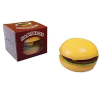 Jouet Squishy DIY Simulation Hamburger, Boîte de Jouets Alimentaires Sandwich, Nouveauté Anti-Stress pour Enfants et Adultes