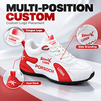 Chaussures de sport pour femmes OEM avec empeigne en microfibre, logo personnalisé, chaussures de marche décontractées
