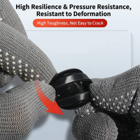 Capuchon de protection industriel en silicone souple anti-collision et anti-poussière – Disponible en stock
