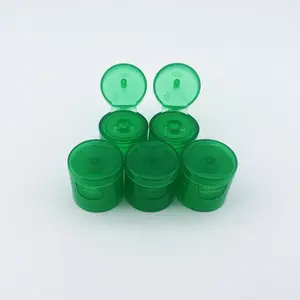 Chemical Resistance 20mm Plastic Flip Top Caps 20/415 Butterfly Shape Caps Cosmetic Bottle Flip Top Caps