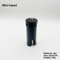 Petit trépied de bureau portable pour caméra d'action, support de caméra compact pour vlogging et streaming