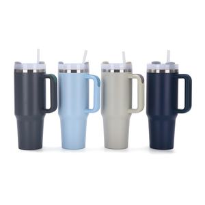 Pour <span class=keywords><strong>Stanley</strong></span> deuxième génération 40oz tasse thermos en acier inoxydable avec poignée paille cadeau d'affaires vide froid Performance tasse à glace - Product Image 6