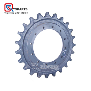 Produsen ekskavator sproket penggerak konveyor jalur karet E315 102-8134 E345B 124-3296 roda gigi sproket konveyor - Product Image 2