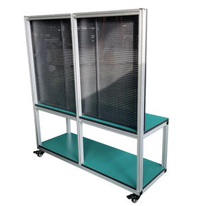 โต๊ะประกอบอลูมิเนียมสำหรับงานหนักตู้เครื่องมือสำหรับการประชุมเชิงปฏิบัติการอเนกประสงค์ - Product Image 2