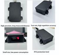 Capteur de distance laser industriel longue portée 0,05-80m LIDAR IP56, construction métallique pour la surveillance et la mesure des déplacements
