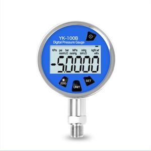 Manomètre hydraulique à affichage LCD, cadran de 60 mm, compteur numérique M20*1.5, 0.5%, 100 mm, -0.1~100Mpa - Product Image 2