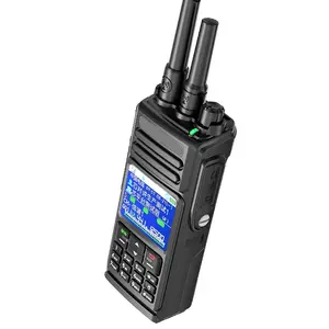 Sim 워키토키로 10w 4G LTE 라디오 출력 전문 듀얼 모드 휴대용 라디오가있는 디지털 젤로 라디오
