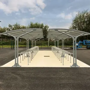 China Factory Price Raised Garden Shed Estacionamento Stand Bike Storage Ciclismo Rack Titular Estacionamento Capa Shelter