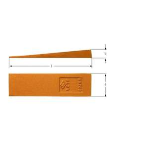 AMPCO - MP3205B Cuña de brida, cobre de berilio-EAN 7630027462265 CINCELES ANTICHISLAS, CINCELES NEUMÁTICOS Y CUÑAS - Product Image 1