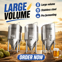 Equipo de Fermentación para Cervecería Hermann 1000L, Bomba Enfriadora de Glicol, Componente Principal de Alta Productividad, 220V, para Procesamiento de Cerveza