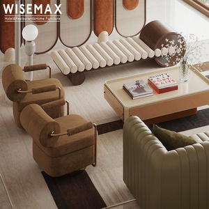 WISEMAX FURNITURE modern designer soggiorno divani tessuto velluto legno massello panca letto lounge chair <span class=keywords><strong>camera</strong></span> <span class=keywords><strong>da</strong></span> letto in legno divano panca - Product Image 3