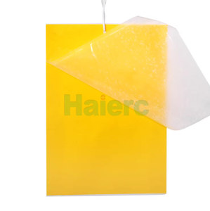 Piège à insectes collant jaune <span class=keywords><strong>professionnel</strong></span> pour le contrôle des moucherons, des pucerons et des mouches des fruits dans les serres et les vergers - Product Image 5