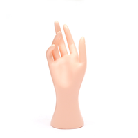 Pas cher Femme Noir En Plastique Mannequin Main Titulaire Gant Anneau Bracelet Bijoux Affichage Mains