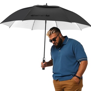 Parapluies de golf personnalisés promotionnels, haute résistance au vent, parapluies de pluie robustes pour événements d'entreprise - Product Image 4