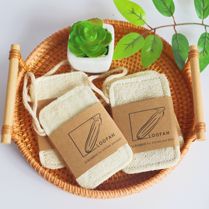 <span class=keywords><strong>Éponge</strong></span> Loofah Personnalisée en Bambou Naturel Écologique et Biologique, Brosses Loofah en Gros, Compostable et Biodégradable - Product Image 2
