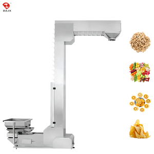 DZJX pupuk garam kacang kering biji-bijian kentang kustom profesional grosir 1,5l tipe Z lift ember pemberi makan konveyor - Product Image 3