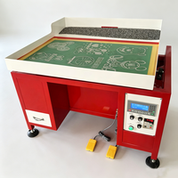 Machine automatique de brossage de strass, machine à secouer les strass pour vêtements, chaussures, sacs, DIY, fixation à chaud de cristaux