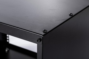 Rack de servidor de red de DJ de vídeo de Marco abierto LEILEI <span class=keywords><strong>7U</strong></span> Rack de red fuerte de 19 ''con cuatro ruedas - Product Image 5