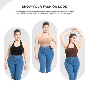 Женское боди с V-образным вырезом - Product Image 6