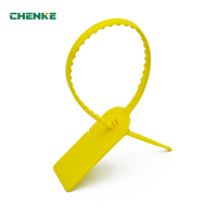 Sello de Seguridad de Plástico Desechable PP Industrial Chenke de 230 mm para Contenedores Logísticos