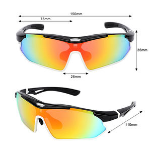 نظارات شمسية رياضية بتصميم جديد نظارات شفافة لركوب الدراجات وصيد الأسماك عدسات TAC للحماية من UV400 نظارات أمان خارجية - Product Image 2