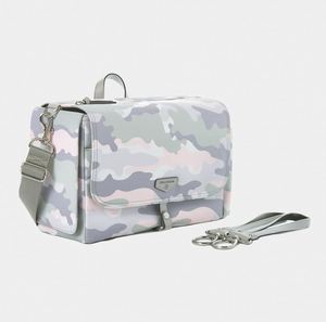 Bolsa Organizadora de Pañales para Bebé, de Poliéster con Impresión Digital Personalizada, Múltiples Bolsillos, Ganchos para Cochecito, Correa Ajustable - Product Image 4