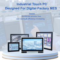 Monitor Táctil Capacitivo Industrial Resistente Full HD de Montaje en Rack TouchWo, Panel de Aleación de Aluminio, Montaje en Serie para Automatización
