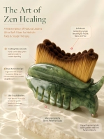 Peigne de massage 4-en-1 en jade, brosse sèche, drainage lymphatique facial, acupression des méridiens du cuir chevelu, lifting de la mâchoire, outil de beauté Gua Sha pour spa