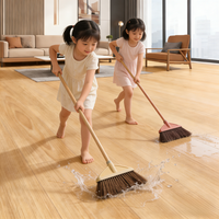Plancher en vinyle SPC à clipsage, aspect bois naturel gaufré, de luxe, pour usage intérieur