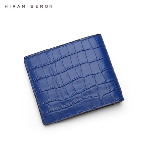 Portafoglio in pelle con blocco Rfid <span class=keywords><strong>di</strong></span> lusso autentico italiano Hiram Beron - Product Image 3