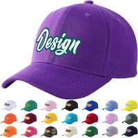 Gorra de Béisbol Personalizada con Bordado, Unisex para Adultos, Gorra de Sarga de Poliéster y Algodón