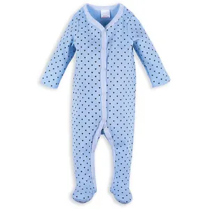 Roupas infantis de 100% algodão, roupas para bebês, meninas, meninos, macacão de estampa de desenhos animados, pijamas rosa