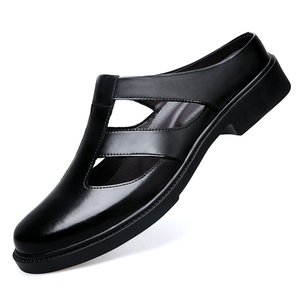 2026 Hot New Arrivals Walking Style Summer Export Quality Genuine Cow Leather Shioes Men's Summer <b>Sandals</b> Flat <b>Sandals</b> - Product Image 2
