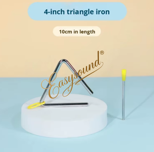 <span class=keywords><strong>Maternelle</strong></span> professionnelle Orff Triangle Fer Instrument de musique Accessoire de musique à percussion pour enfants - Product Image 6