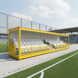Tribuna Portátil Resistente a la Intemperie para Deportes al Aire Libre, Contenedor de 20/40 Pies, Asientos Plegables para Eventos Deportivos - Product Image 1