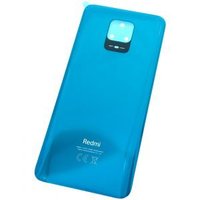 Coque de téléphone portable Redmi Note 9 Pro/Note 9s en PC vert antichoc couleur unie sans support
