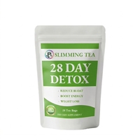 OEM / ODM Faible MOQ Thé Détox Minceur Pur Naturel 28 Jours Supplément Herbal de Perte de Poids pour Adultes