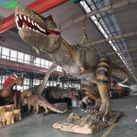 Tyrannosaurus Rex Dinosaure Animatronique Réaliste Taille Naturelle Simulation de Dinosaure Décoration Scénique de Parc Forestier