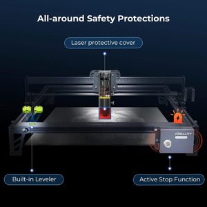 Grabador Láser Creality de 10W/72W, Máquina de Grabado de Alta Precisión para Madera y Metal - Product Image 5