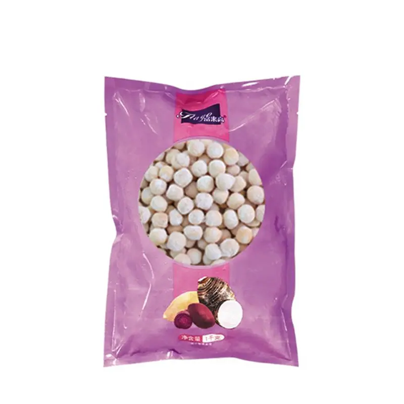Flago Wholesale Delicious Sweet potato flavor small size taro ball chewable For Boba Tea Topping And Desserts Baking