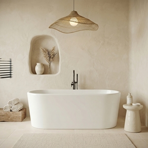 Baignoire autoportante Vietnam, design moderne, OEM ODM, taille et forme personnalisées, finition mate ou brillante, acrylique ou fibre de verre, garantie 2 ans - Product Image 4