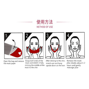 V hình dạng mặt nạ giảm béo mặt công cụ nâng mặt nạ mỏng Mặt Nạ Giảm béo chăm sóc da chống nhăn sửa chữa đôi cằm Remover mặt nạ - Product Image 6