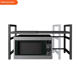 بيع بالجملة عبر الحدود فرن متعدد الوظائف بطبقتين رف تخزين قابل للسير رف ميكروويف أواني طعام للمطبخ المنزلي - Product Image 3