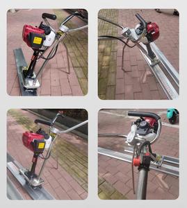 सड़क कंक्रीट स्क्रूड वाइब्रेटर लेवलिंग मशीन 1-6 मीटर गैसोलीन पावर कंक्रीट कंपन लेवलिंग सीमेंट फ्लोर लेवलिंग - Product Image 5