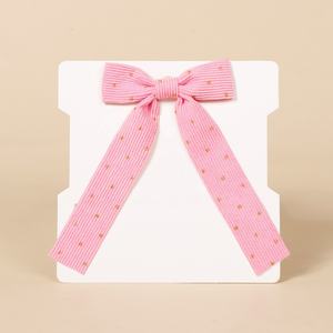 Europe and America New Girls' European American Style Corduroy Big Bow Bronzed Children's <b>Hair</b> Clip Princess <b>Hair</b> <b>Accessories</b> - Product Image 6