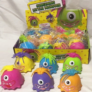 New Rubber Stress-relief <b>Squeeze</b> Toy Monster <b>Ball</b> Popular Slow-rebound Toy for Gift - Product Image 1
