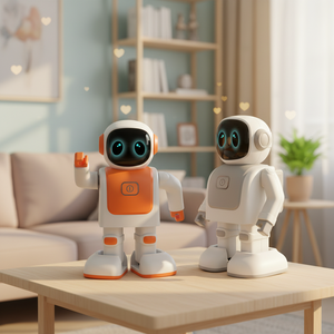 Robot intelligent Topjoy, robot compagnon AI, robot dansant, haut-parleurs pour adultes, AI <span class=keywords><strong>Gemini</strong></span> - Product Image 1