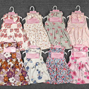 Baby Girl Dresses 6-12 Months - Sweet Sleeveless Summer Style